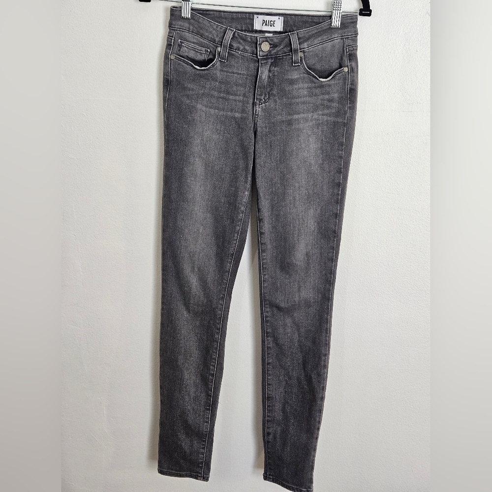 PAIGE Verdugo Ultra Skinny‎ Jeans Women's Size 26 Grey Wash Denim